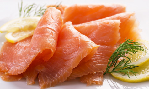Koud en warm buffet luxe met vis