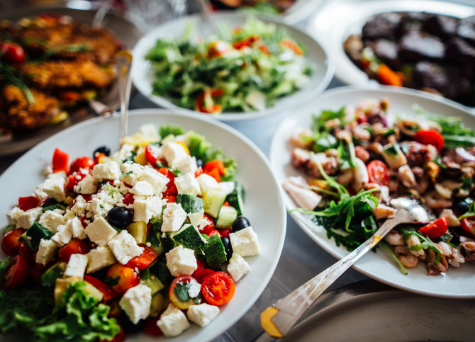 Vegetarisch buffet