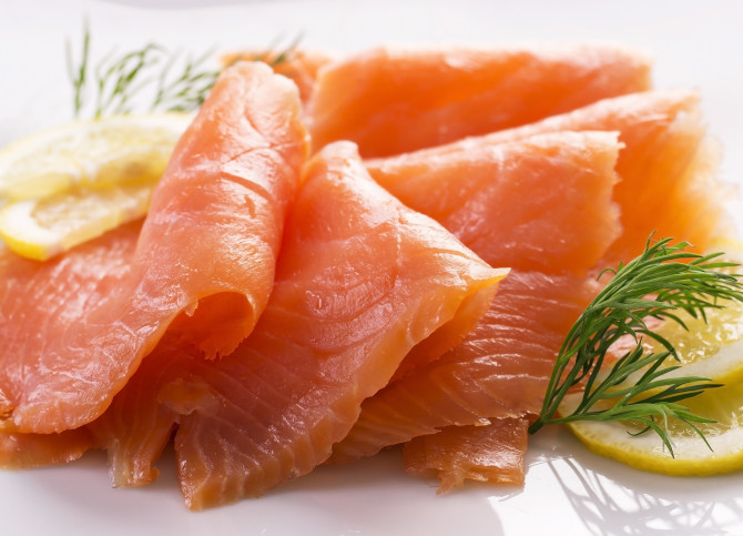 Koud en warm buffet luxe met vis